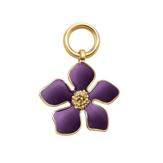 CH MAKE UP CHARM PURPLE FLOWER